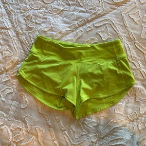 Lululemon Speed Shorts Size 2